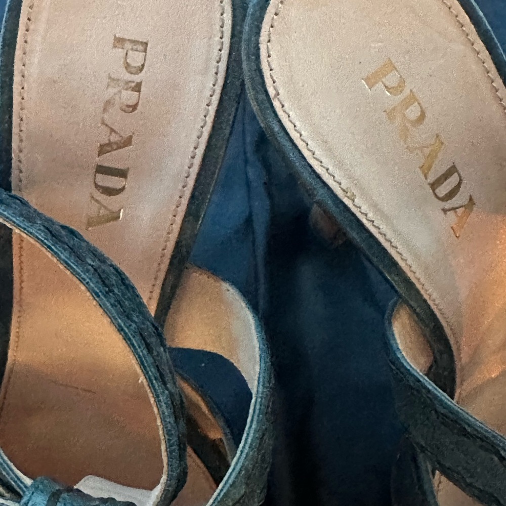 Authentic PRADA PLATFORM SHOES - Picture 6 of 6